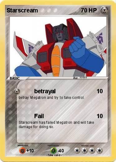 Pokemon Starscream