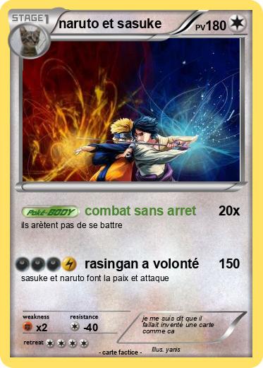 Pokemon naruto et sasuke