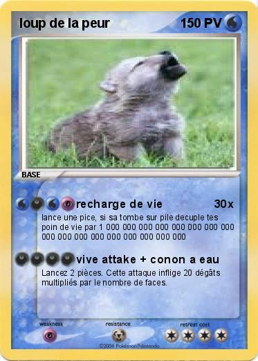 Pokemon loup de la peur