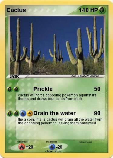 Pokemon Cactus