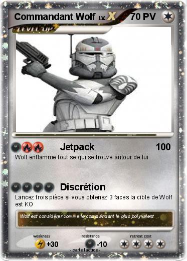 Pokemon Commandant Wolf