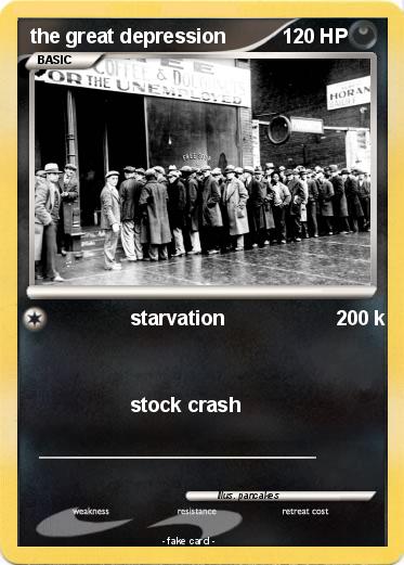 Pokemon the great depression