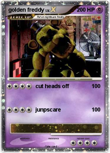 Pokemon golden freddy