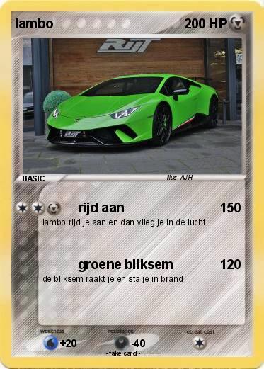 Pokemon lambo