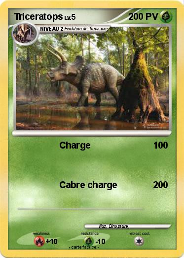 Pokemon Triceratops