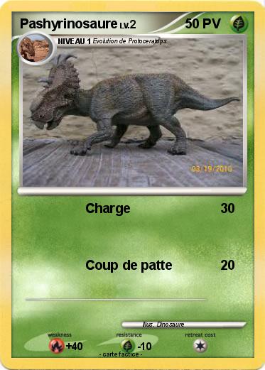 Pokemon Pashyrinosaure