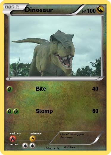Pokemon Dinosaur