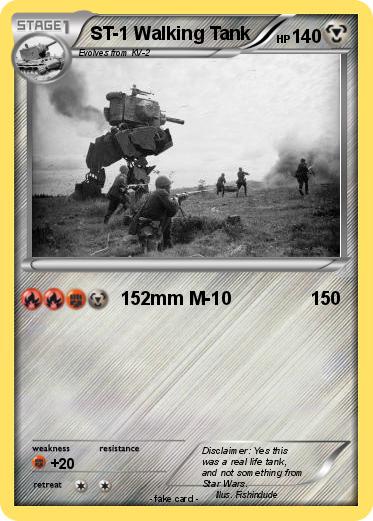 Pokemon ST-1 Walking Tank