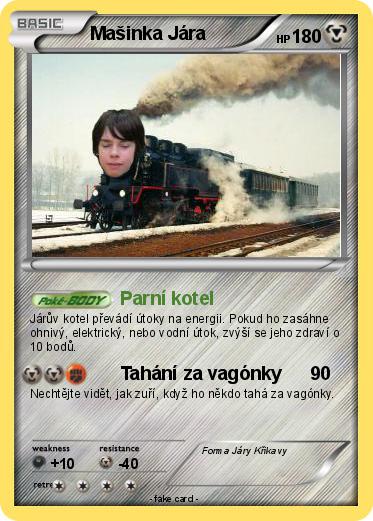 Pokemon Mašinka Jára