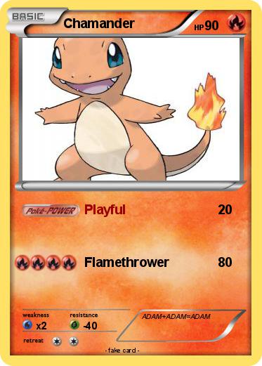 Pokemon Chamander