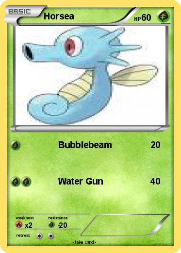 Pokemon Horsea