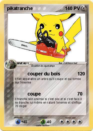 Pokemon pikatranche
