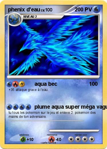 Pokemon phenix d'eau