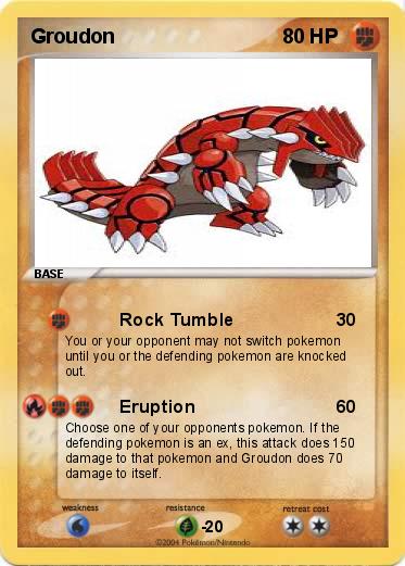 Pokemon Groudon 
