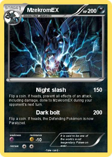 Pokemon MzekromEX