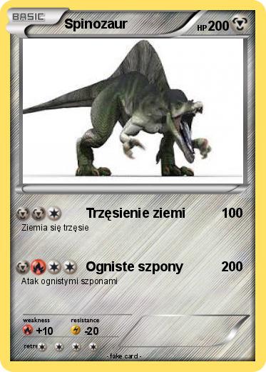 Pokemon Spinozaur