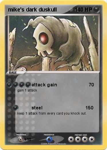 Pokemon mike's dark duskull