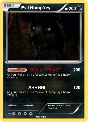 Pokemon Evil Humpfrey