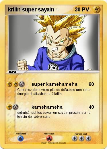 Pokemon krilin super sayain