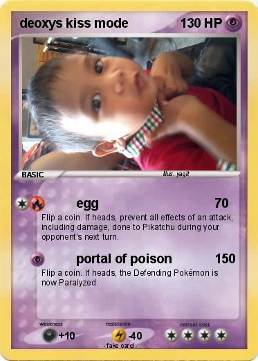 Pokemon deoxys kiss mode