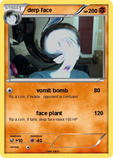 Pokemon derp face