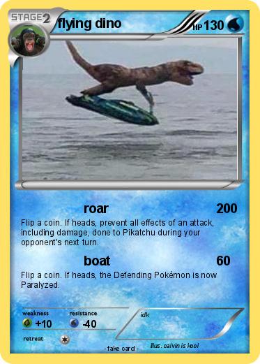 Pokemon flying dino