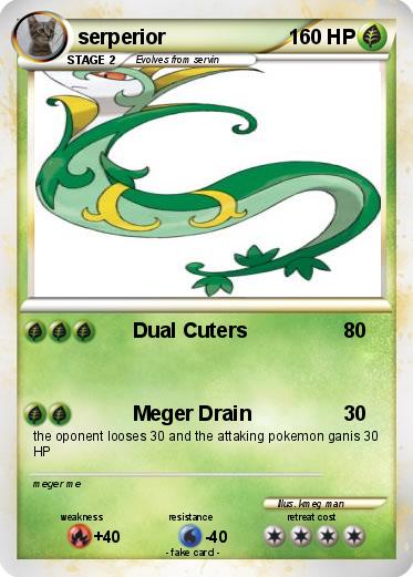 Pokemon serperior