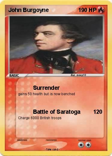 Pokemon John Burgoyne