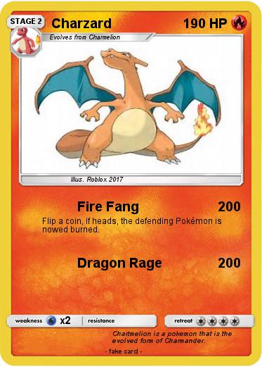 Pokemon Charzard