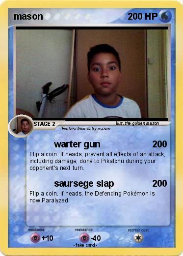 Pokemon mason