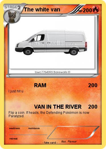 Pokemon The white van