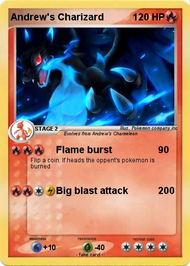 Pokemon Andrew's Charizard