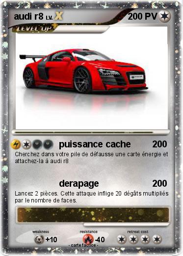 Pokemon audi r8
