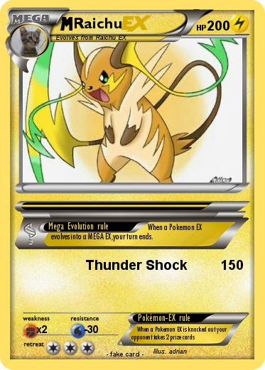 Pokemon Raichu