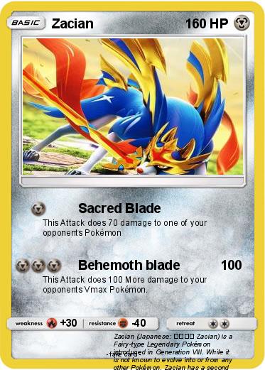 Pokemon Zacian