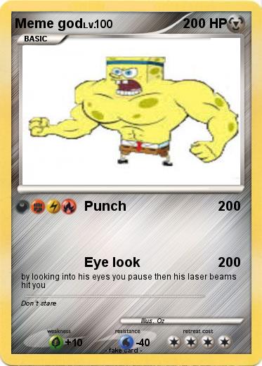 Pokemon Meme god