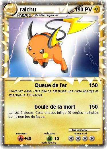 Pokemon raichu