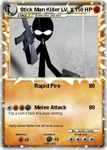 Pokemon Stick Man Killer LV. X
