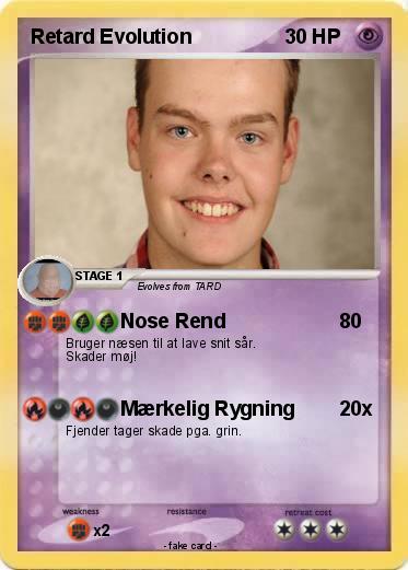 Pokemon Retard Evolution