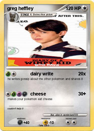 Pokemon greg heffley