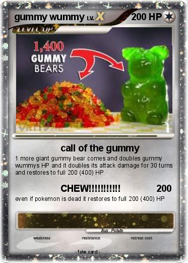 Pokemon gummy wummy