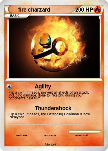 Pokemon fire charzard