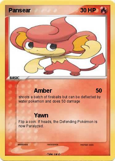 Pokemon Pansear