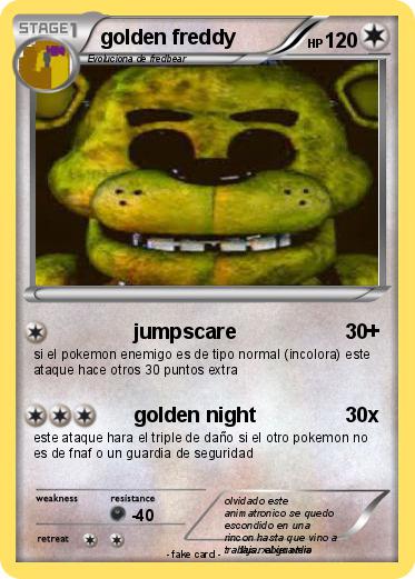 Pokemon golden freddy