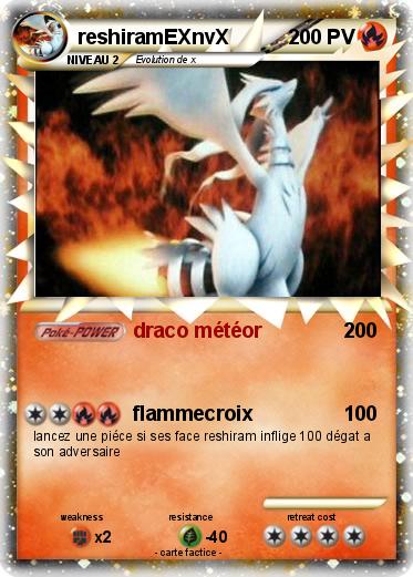 Pokemon reshiramEXnvX