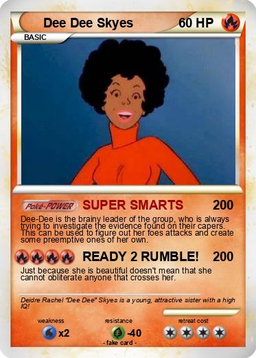 Pokemon Dee Dee Skyes