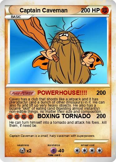 Pokemon Captain Caveman