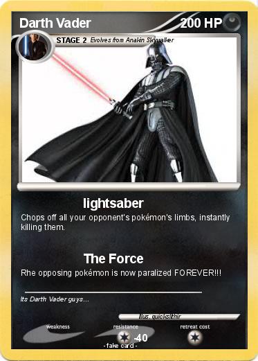 Pokemon Darth Vader