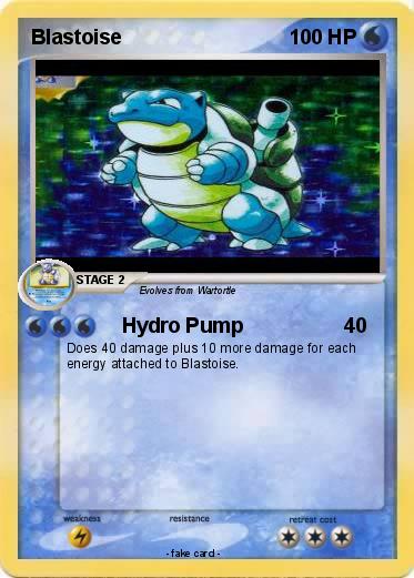 Pokemon Blastoise