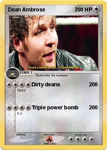 Pokemon Dean Ambrose